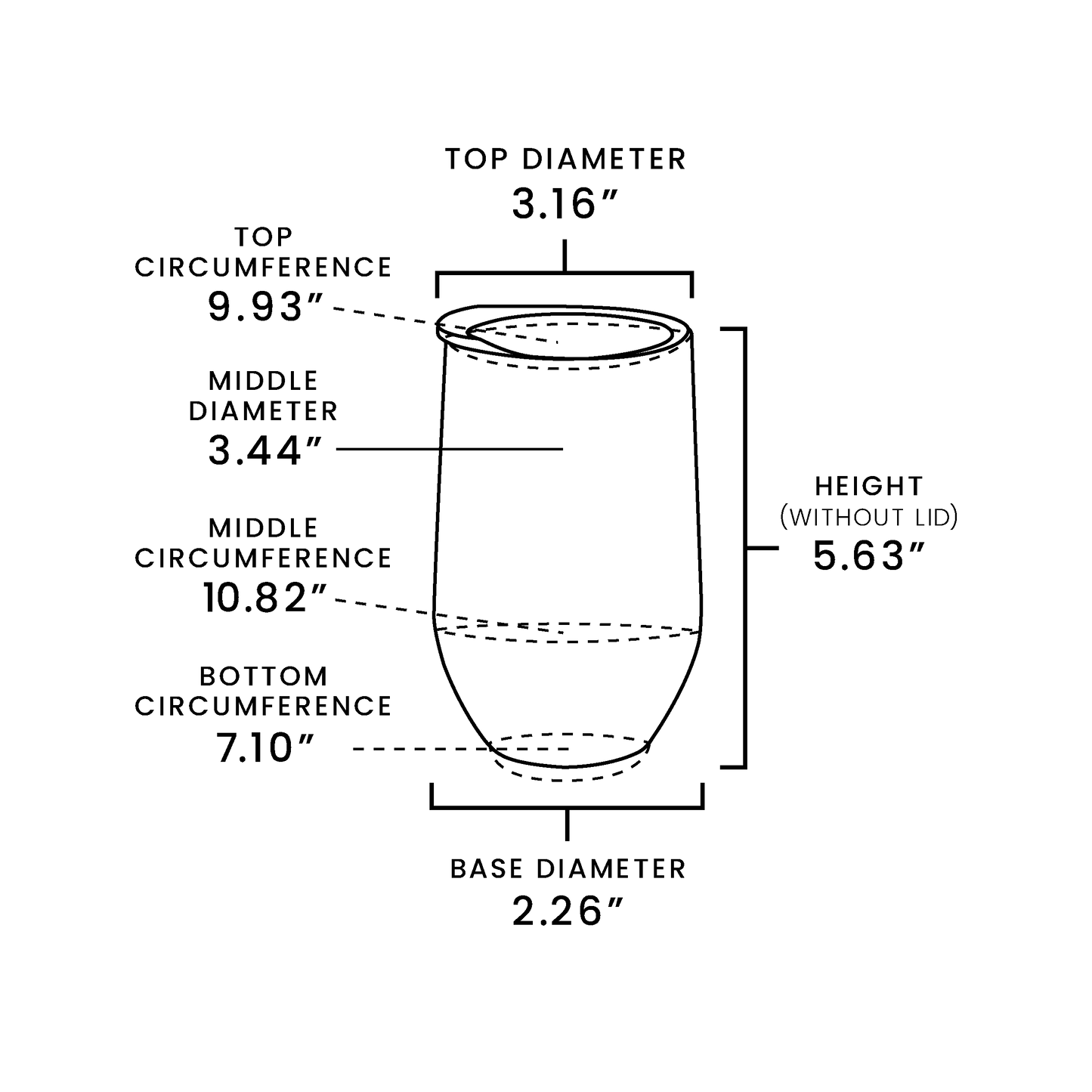 Custom 16oz Wine Tumbler